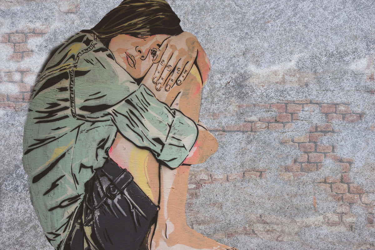 3-piece-canvas-print-the-girl-on-the-wall