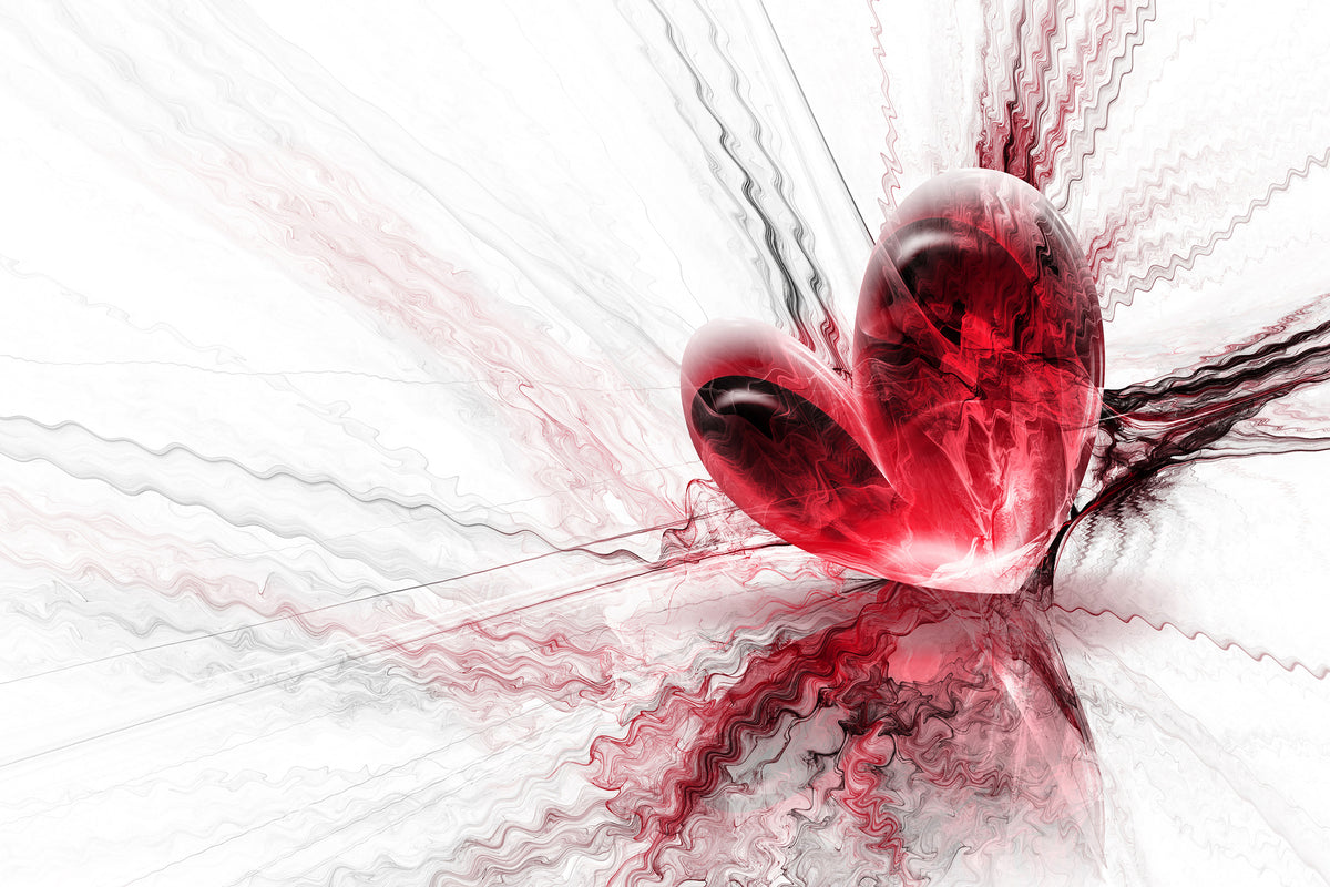 framedposter-print-heart-reflection