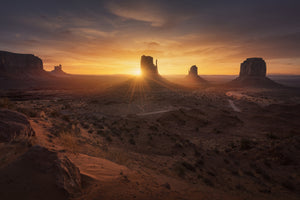 canvas-print-monument-sunrise