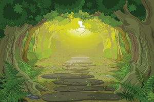 3-piece-canvas-print-fairy-tales-forest