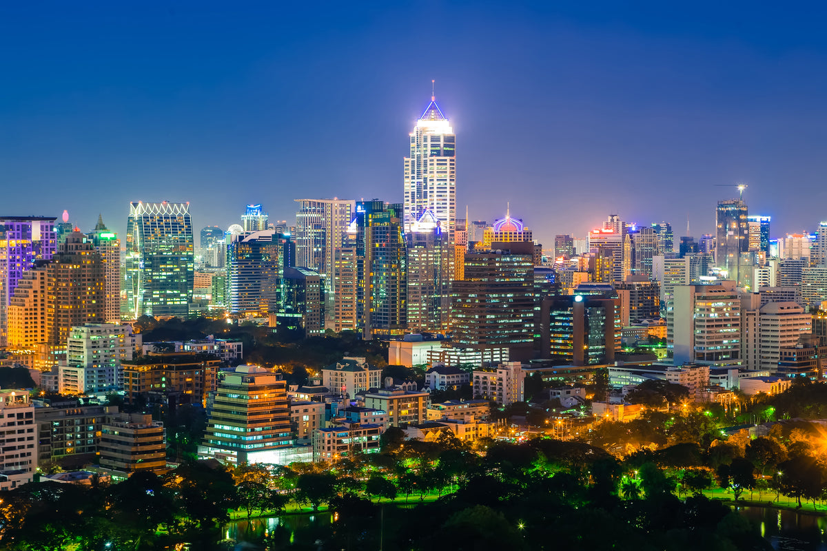 3-piece-acrylic-print-skyline-one-night-in-bangkok