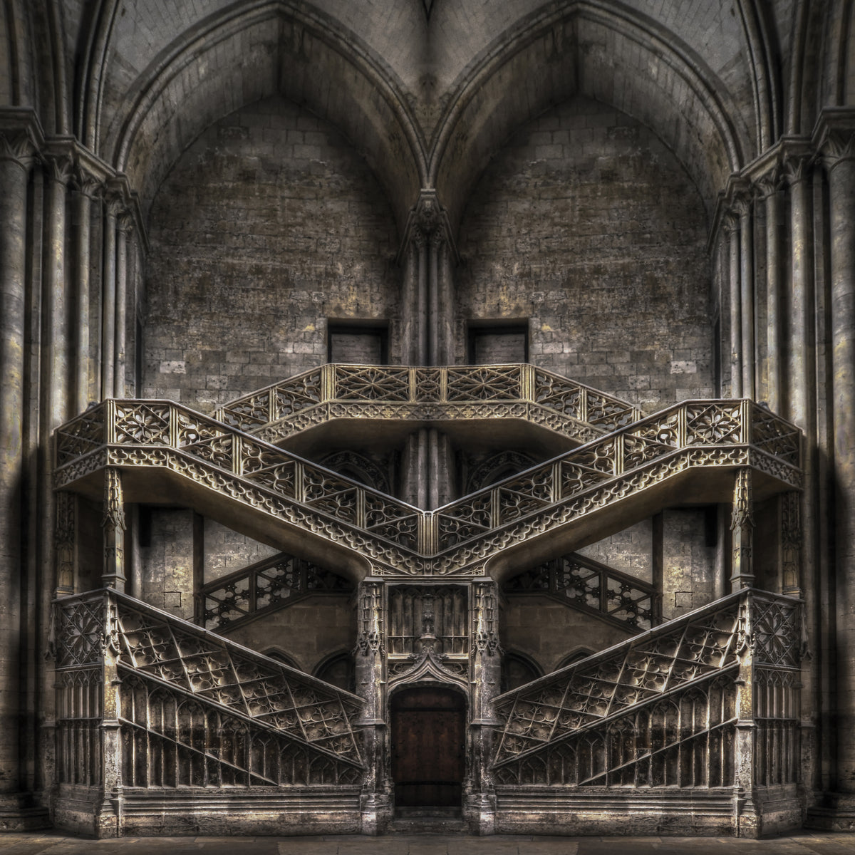 4-piece-acrylic-print-tribute-to-escher