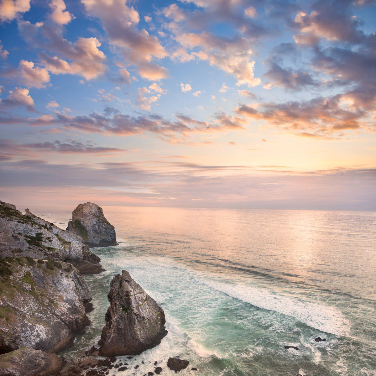 4-piece-canvas-print-romantic-sunset-by-the-sea