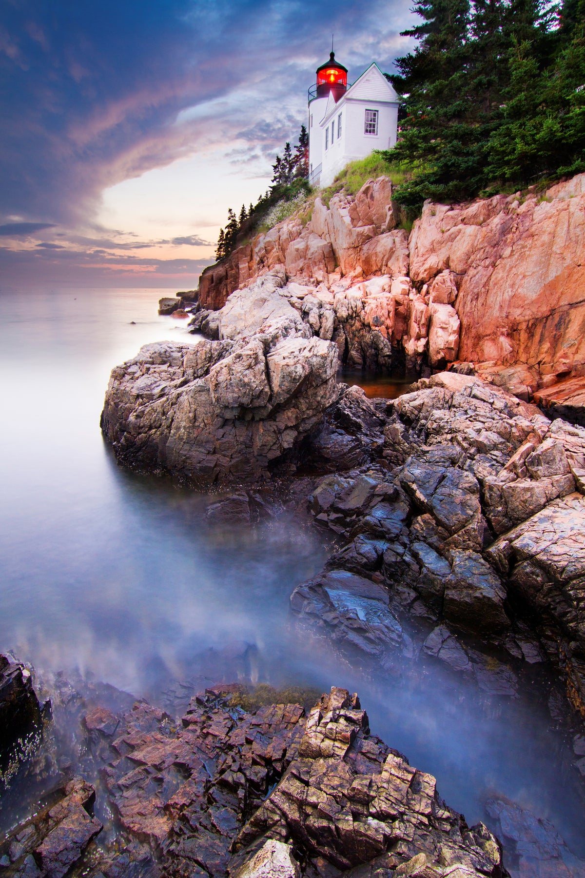 framedcanvas-print-sunset-at-bass-harbor-lighthouse