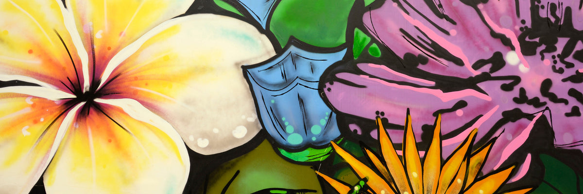panoramic-aluminium-print-graffiti-flowers-panorama