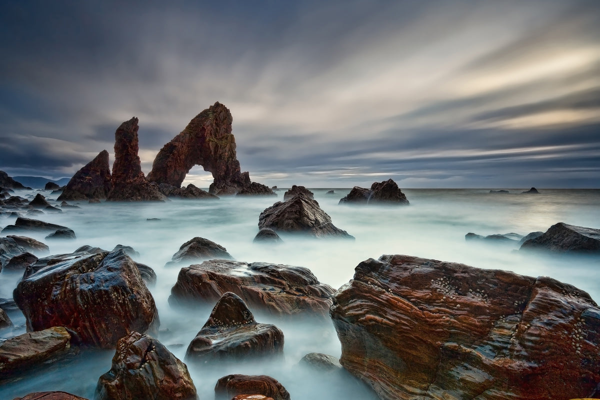 aluminium-print-sea-arch-at-crohy-head