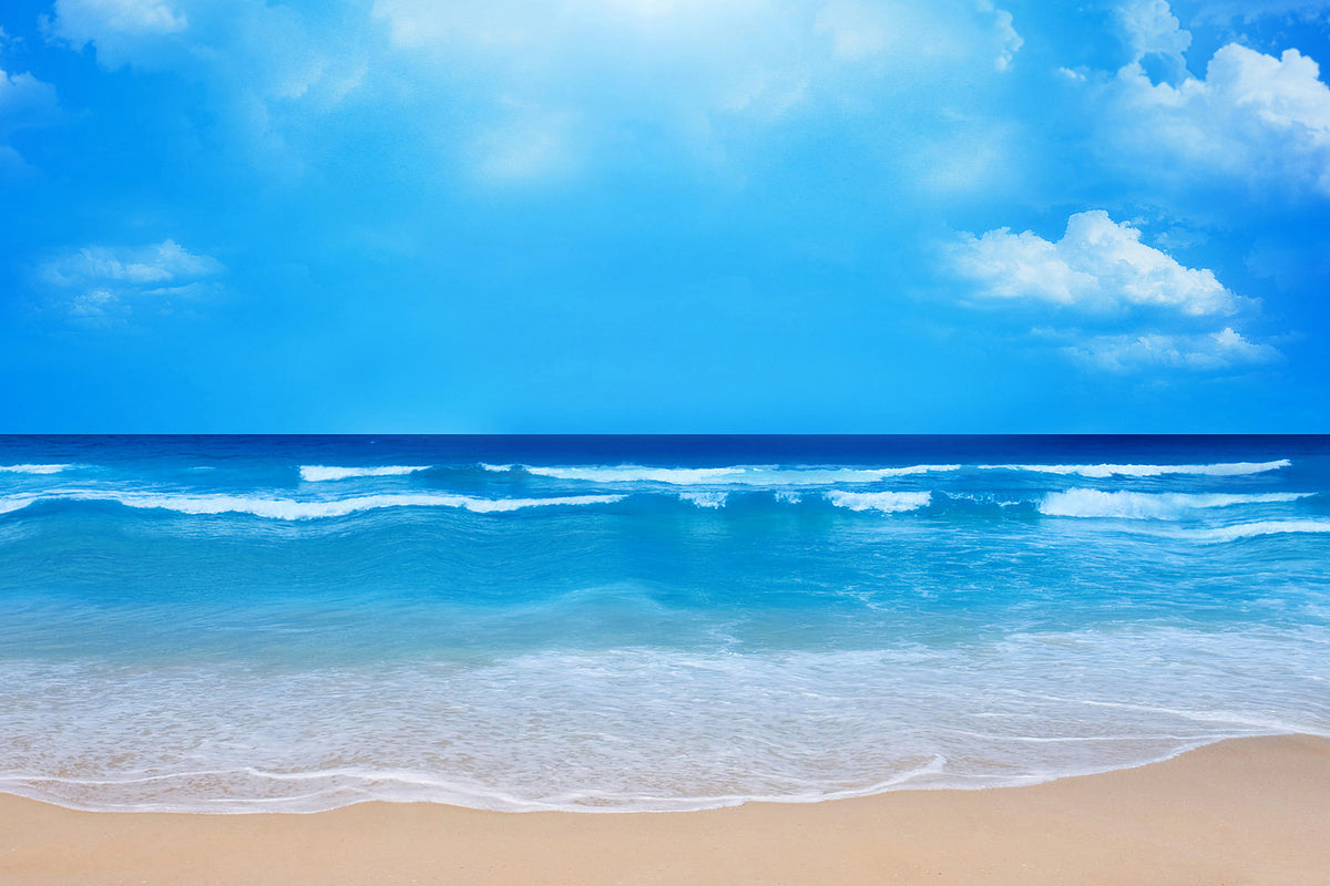 aluminium-print-gentle-beach-waves