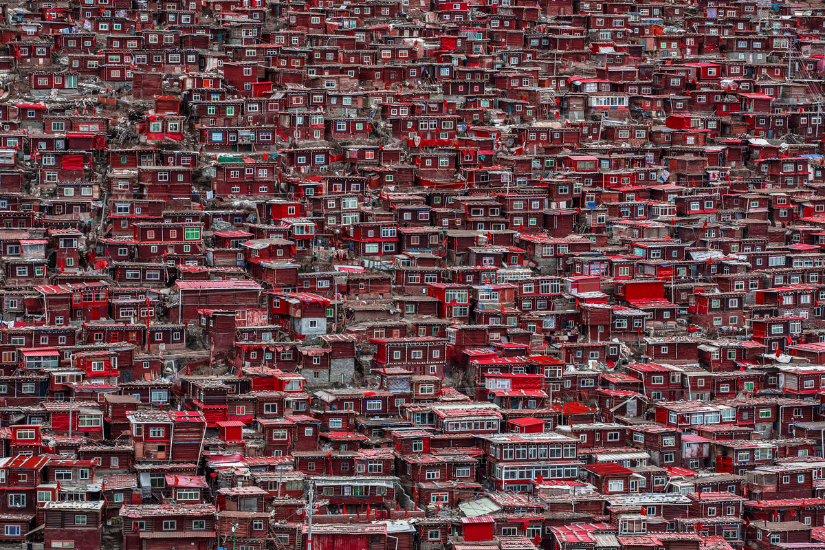 modern-3-piece-aluminium-print-red-houses