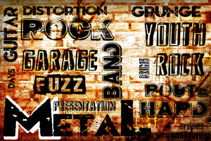 3-piece-aluminium-print-rock-in-grunge-style