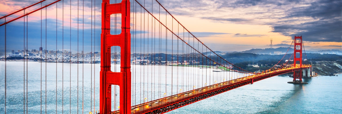 panoramic-aluminium-print-golden-gate-at-sunset-panorama