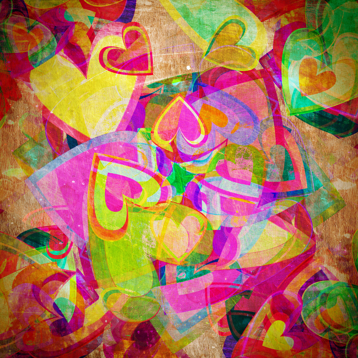 4-piece-acrylic-print-retro-love
