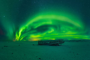 aluminium-print-night-in-iceland-x