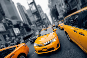 modern-3-piece-acrylic-print-taxi-in-nyc