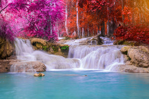 canvas-print-paradisiacal-waterfall