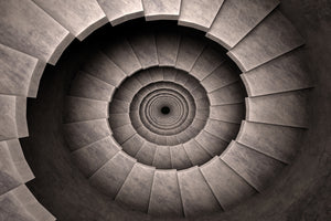 3-piece-canvas-print-stone-spiral-staircase
