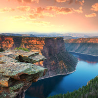 9-piece-aluminium-print-sunset-rocky-mountains