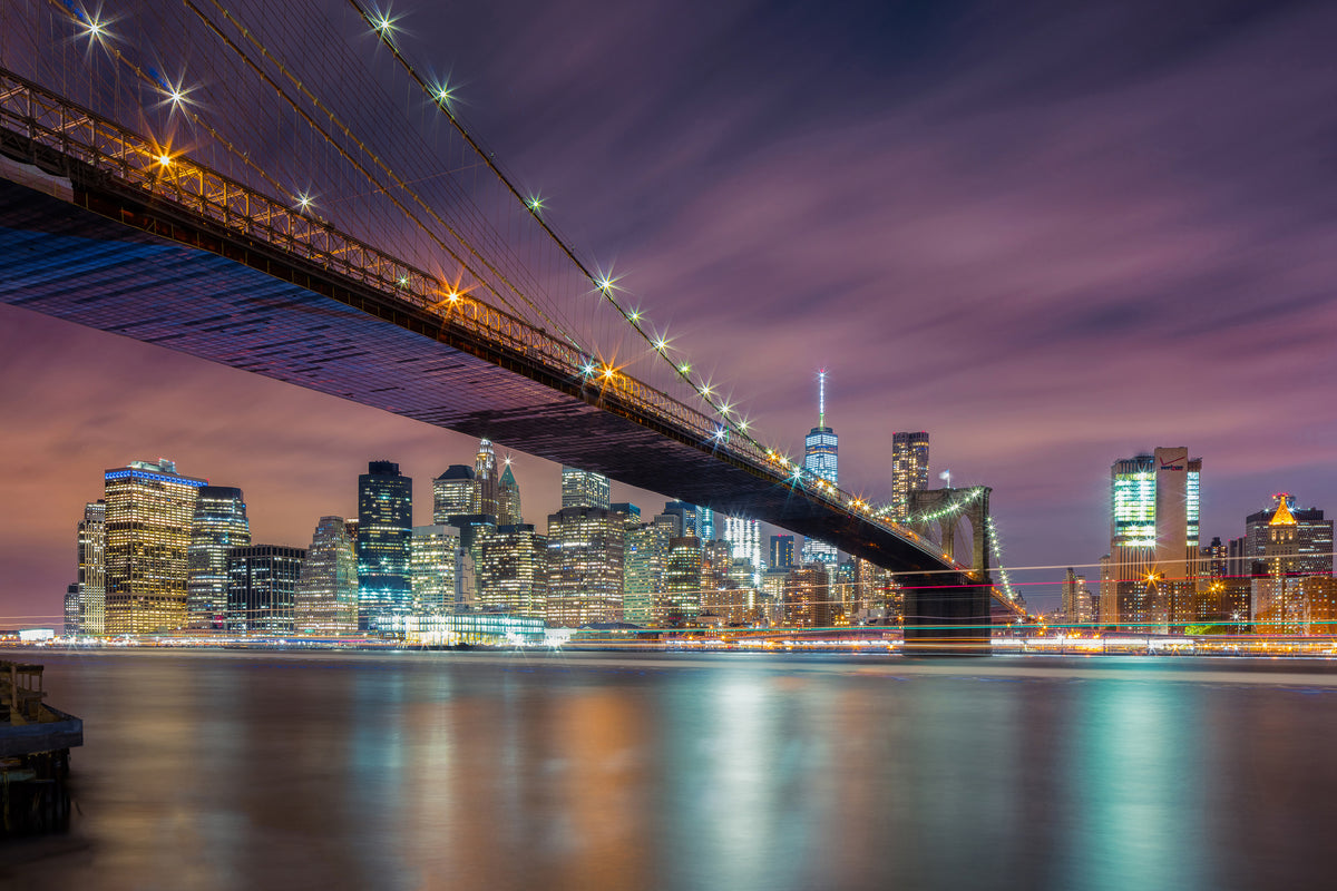 poster-print-brooklyn-bridge-at-night-ii