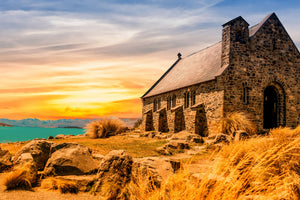 acrylic-print-the-little-church