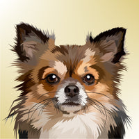 aluminium-print-pop-art-dog-portrait