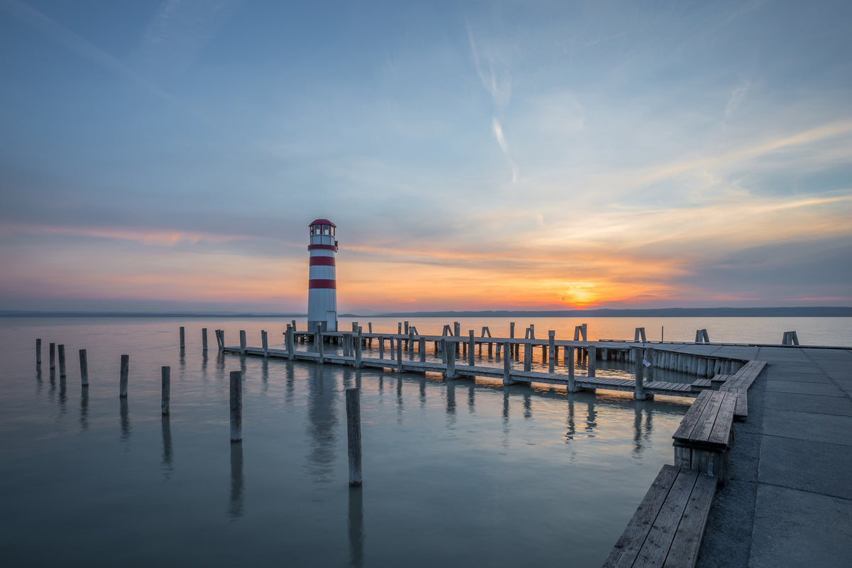 3-piece-canvas-print-lighthouse-in-the-sunset