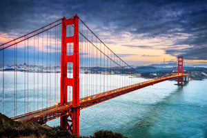 framedposter-print-golden-gate-at-sunset