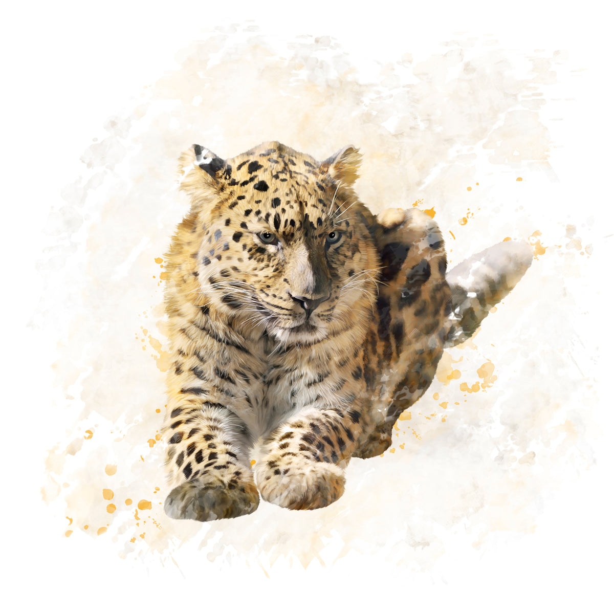 9-piece-aluminium-print-painting-lynx