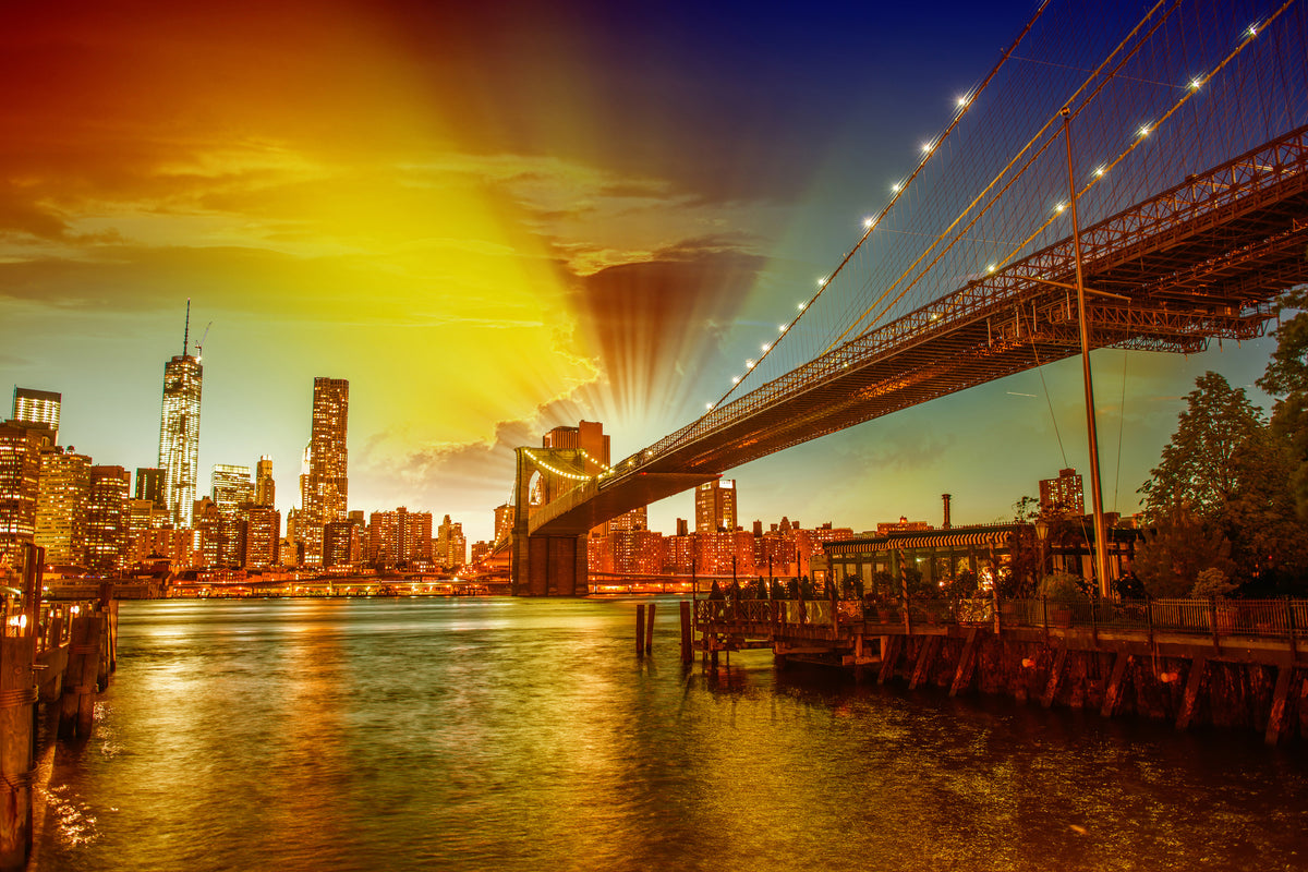 aluminium-print-skyline-brooklyn-bridge-ny