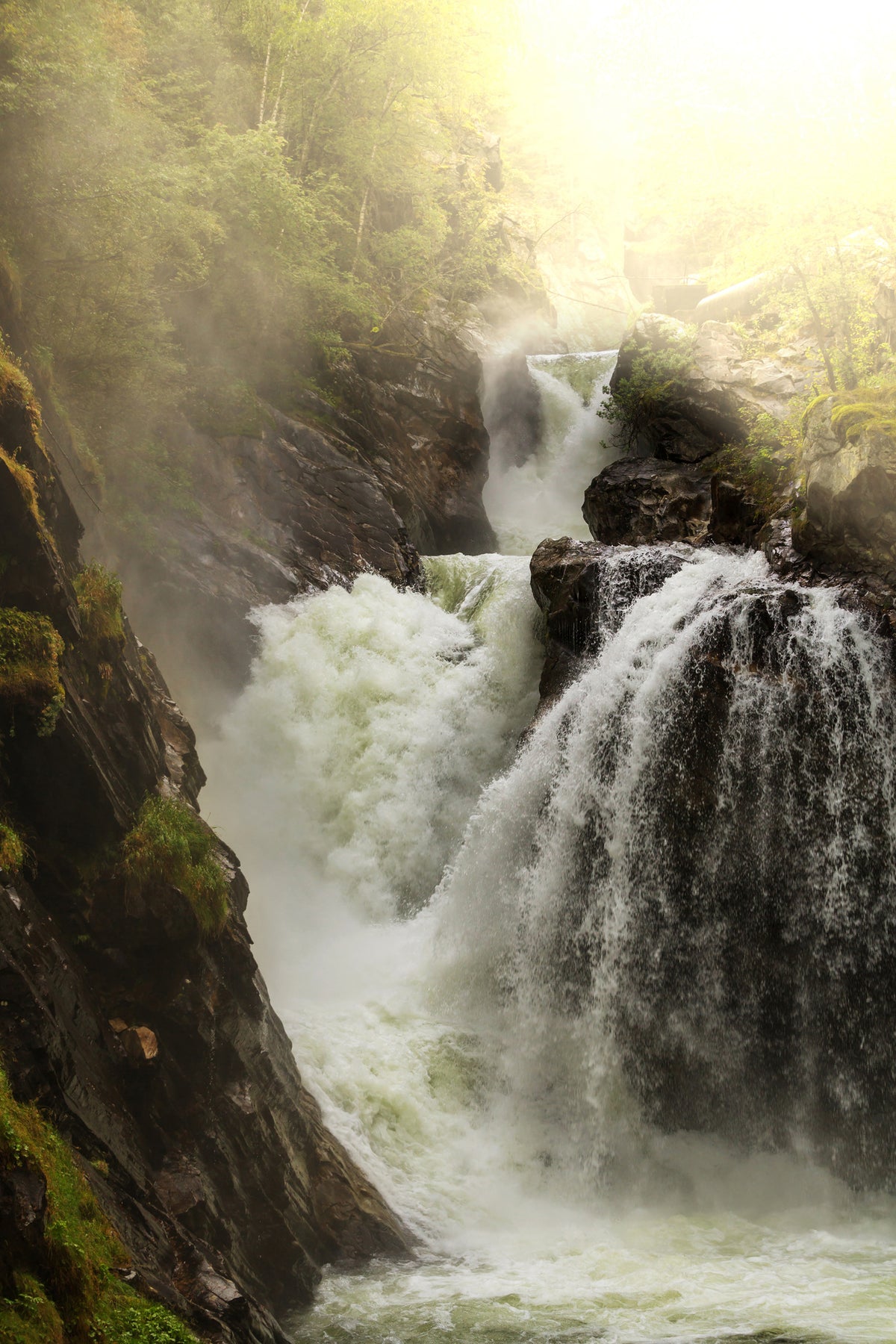 aluminium-print-waterfall