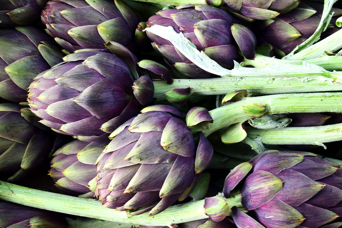 3-piece-aluminium-print-fresh-artichokes