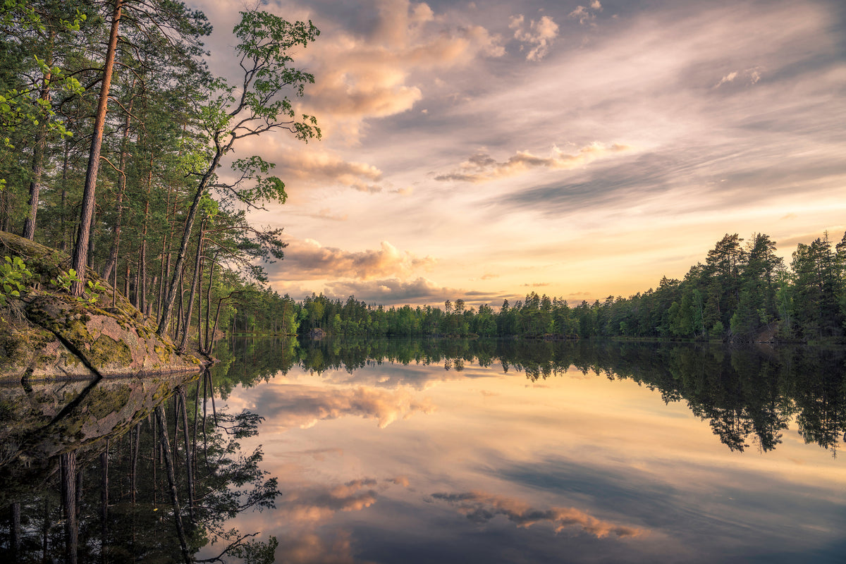 aluminium-print-lake-tarmsjapn-sweden-x