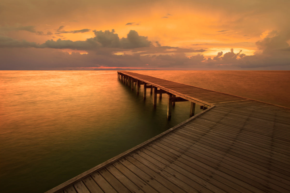 3-piece-canvas-print-the-footbridge-by-the-sea