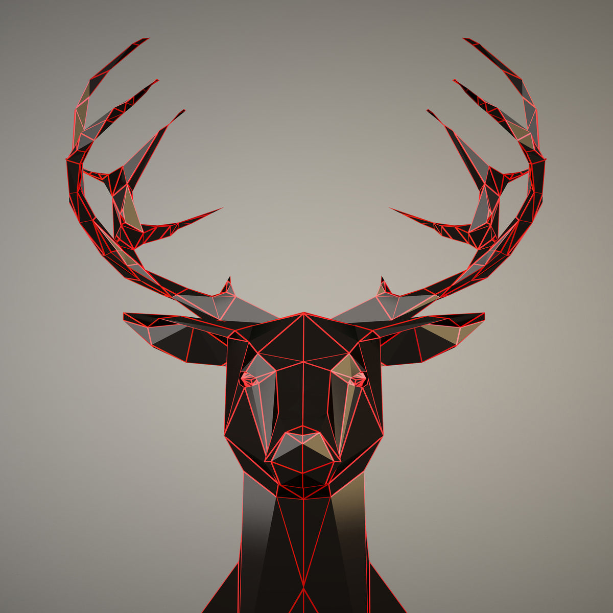 9-piece-canvas-print-antlers