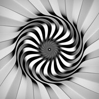 4-piece-aluminium-print-abstract-spiral
