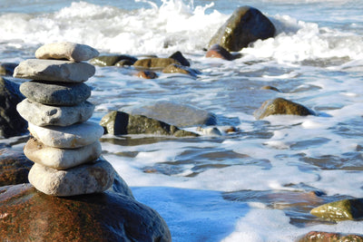 poster-print-stone-pile-at-the-sea