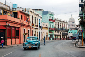 framedposter-print-oldtimer-cuba
