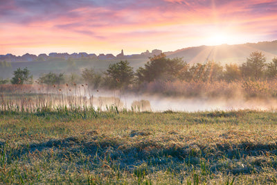 poster-print-sunset-on-hill