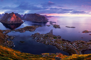 framedcanvas-print-lofoten-sunrise
