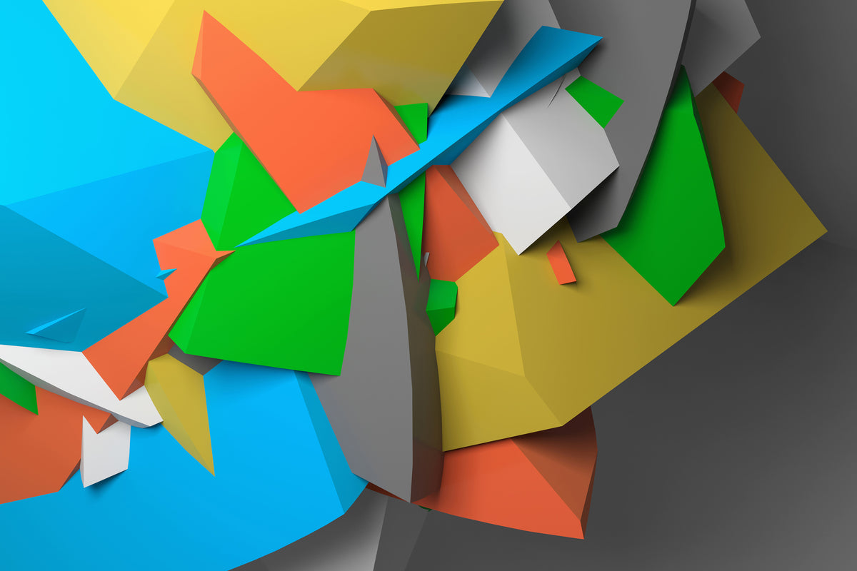 acrylic-print-3d-geometric-figures