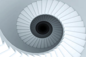 aluminium-print-3d-spiral-staircase