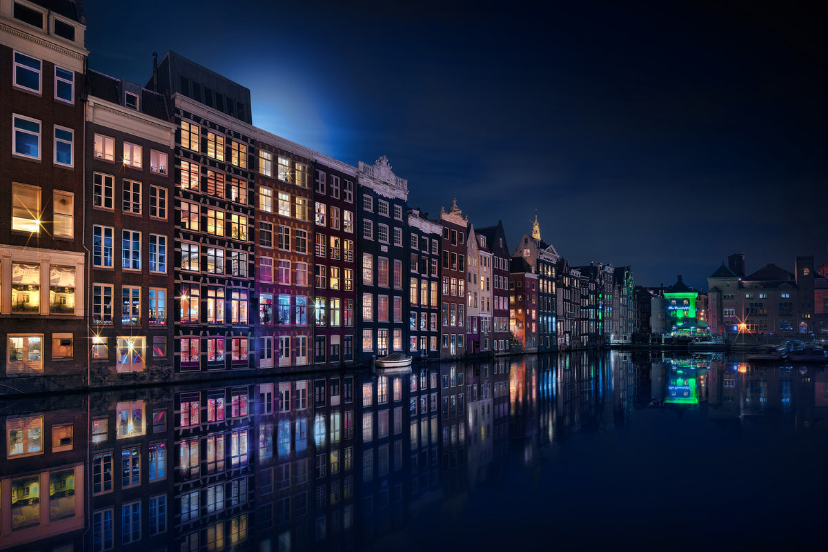 canvas-print-amsterdam-windows-colors
