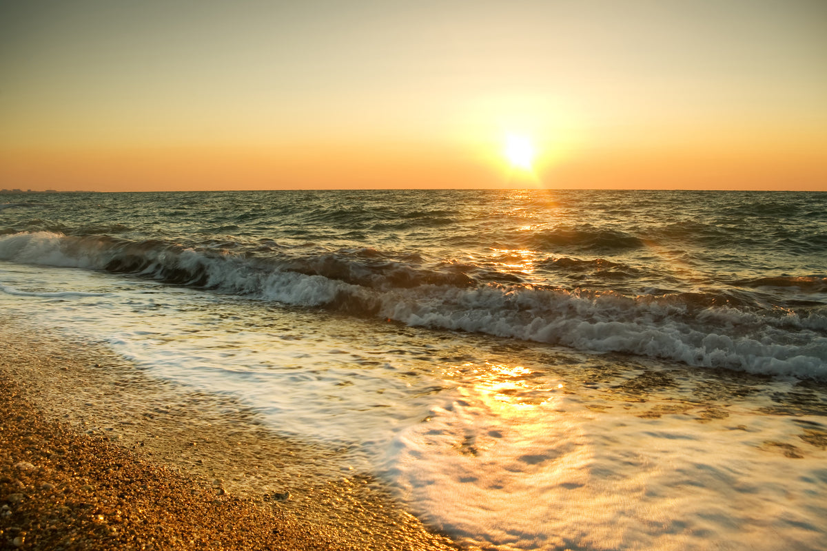 3-piece-aluminium-print-sunset-at-sea