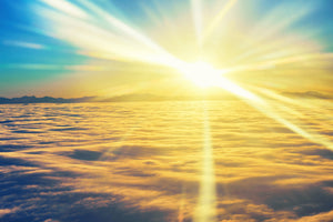 aluminium-print-sunset-above-the-clouds