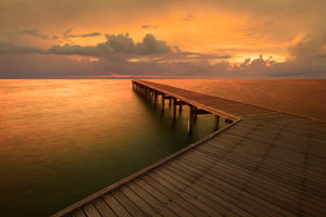 aluminium-print-the-footbridge-by-the-sea
