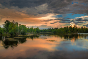 3-piece-acrylic-print-mystic-lake