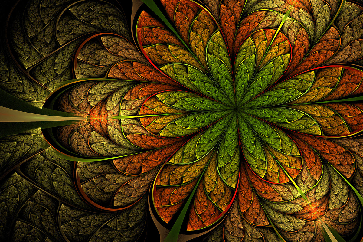 3-piece-canvas-print-abstract-floral-pattern