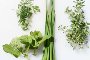 3-piece-aluminium-print-fresh-herbs