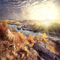 aluminium-print-sunrise-on-the-river