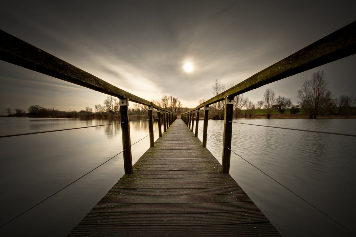 acrylic-print-the-wooden-bridge