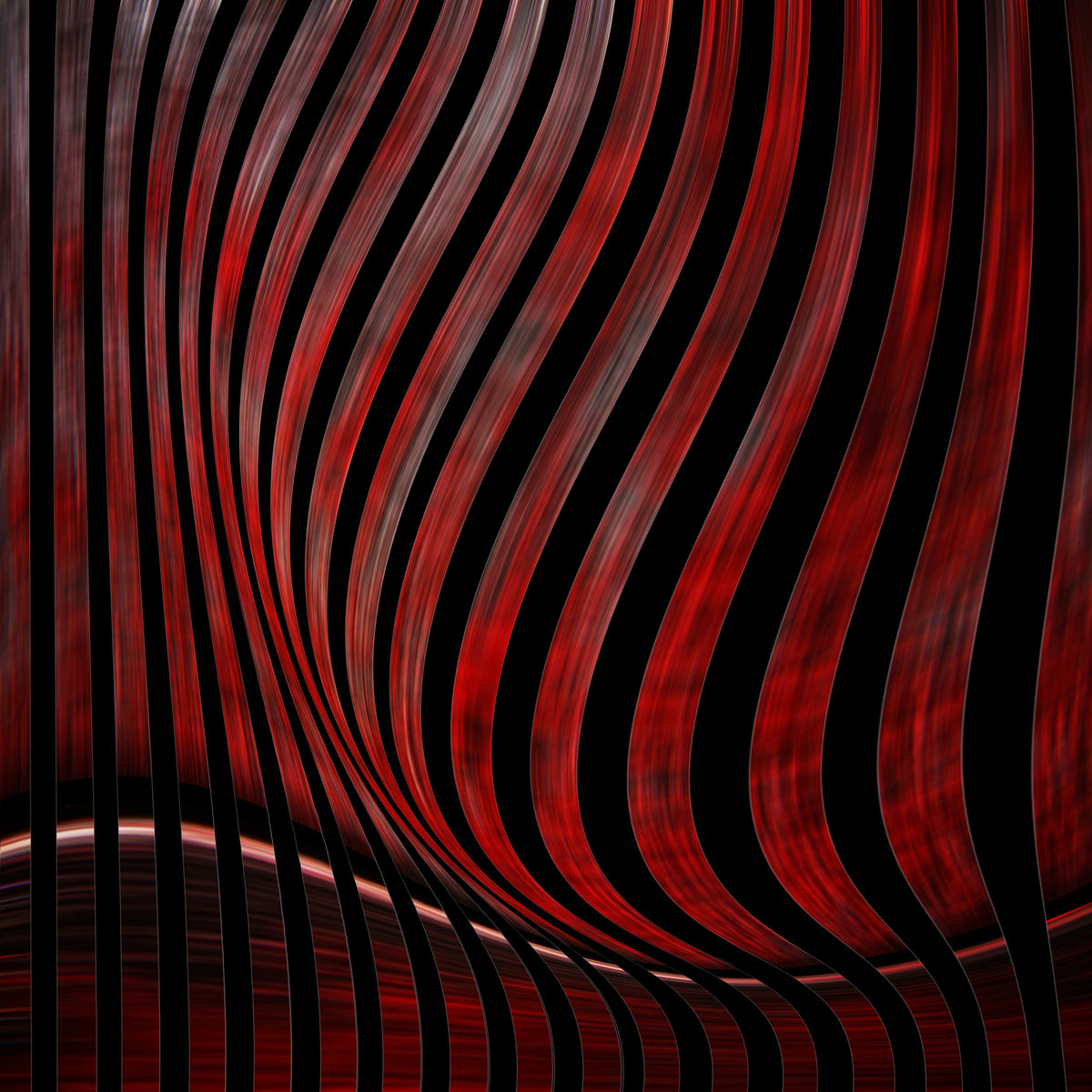 9-piece-aluminium-print-optic-illusion