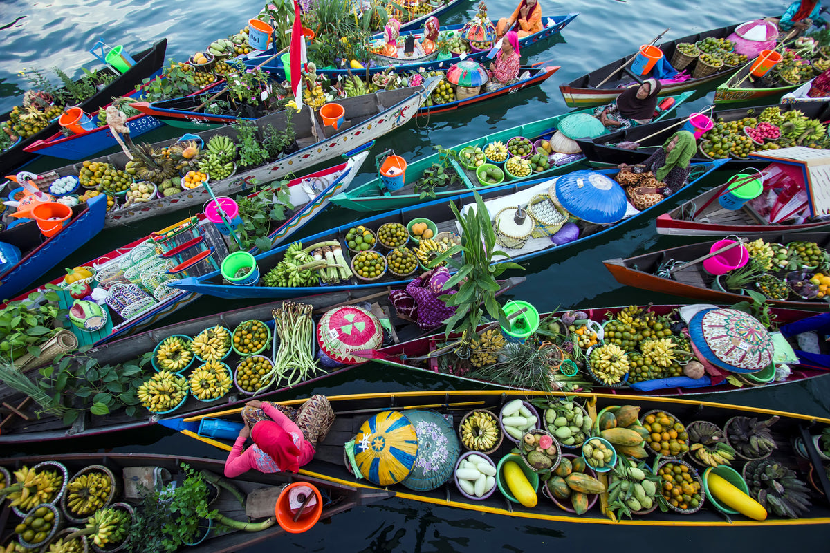 acrylic-print-banjarmasin-floating-market